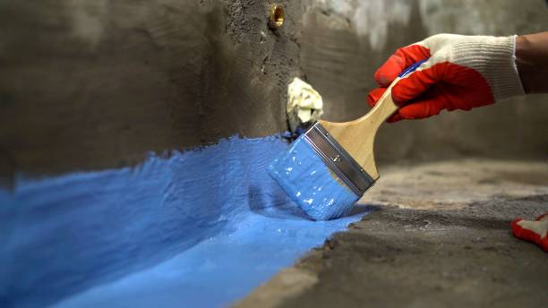 Commercial Wet Basement Repair project at a Kiel, WI business property by SJ Waterproofing Pros